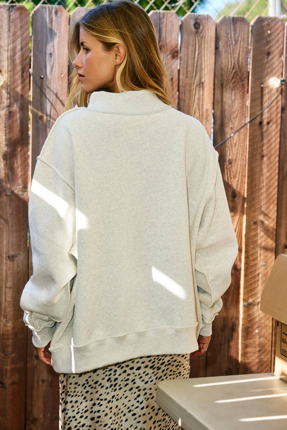 IT2594-JESUS | 'JESUS & GOD IS GOOD' Reversible Sweatshirt