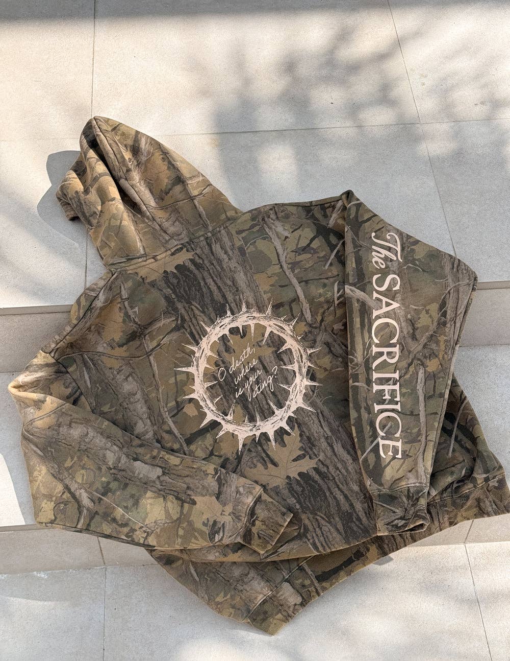 The Sacrifice Camo Unisex Hoodie