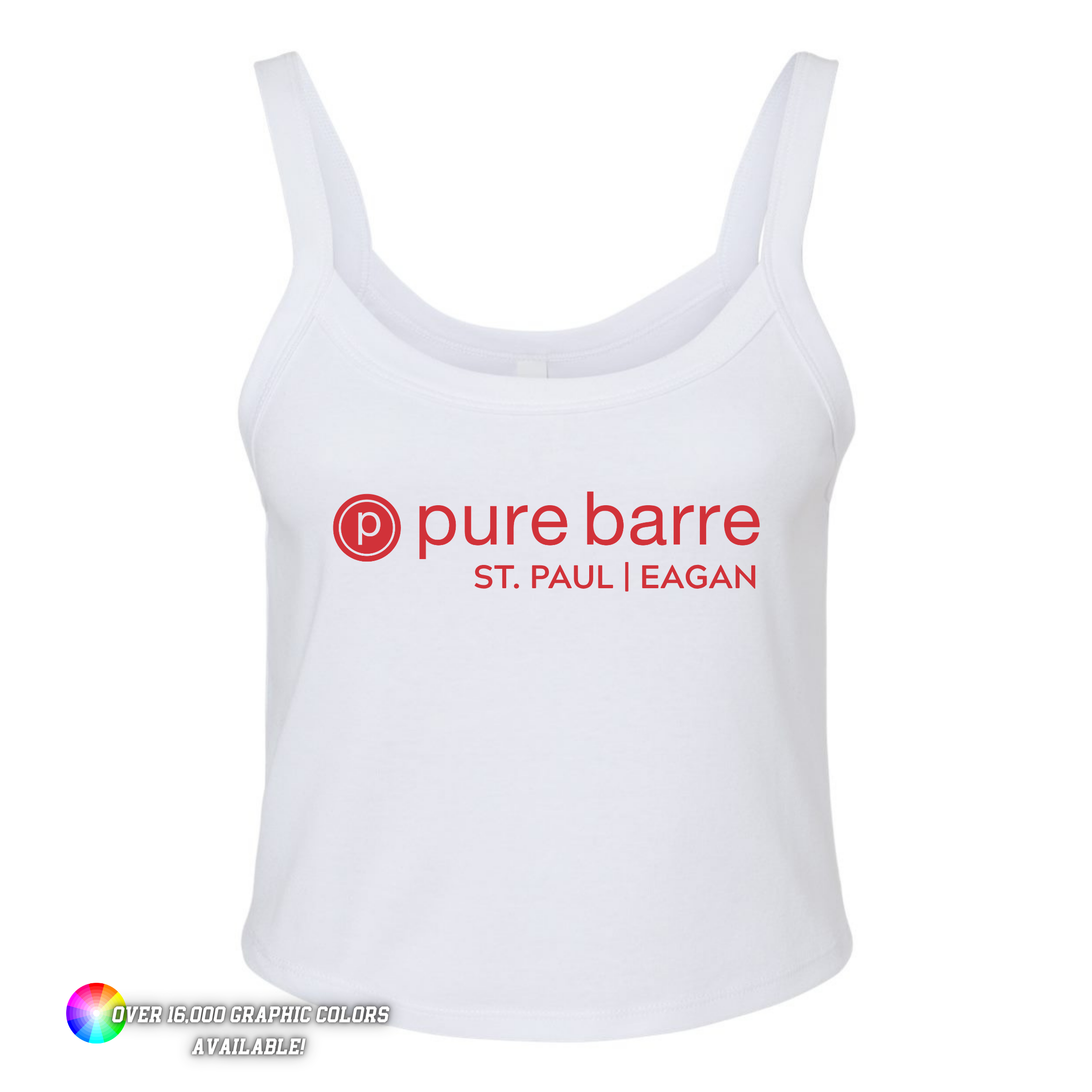 Custom BELLA + CANVAS Women's Micro Rib Spaghetti Strap Tank