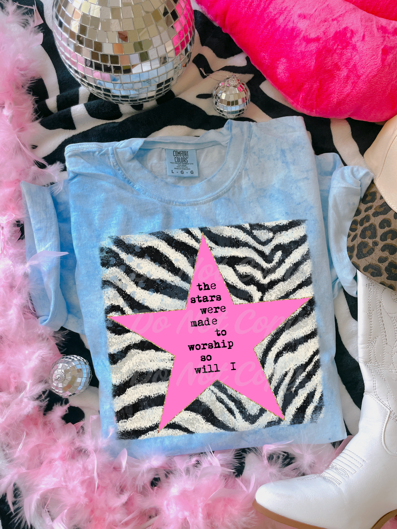 The Stars Were Made To Worship Color Blast Tee