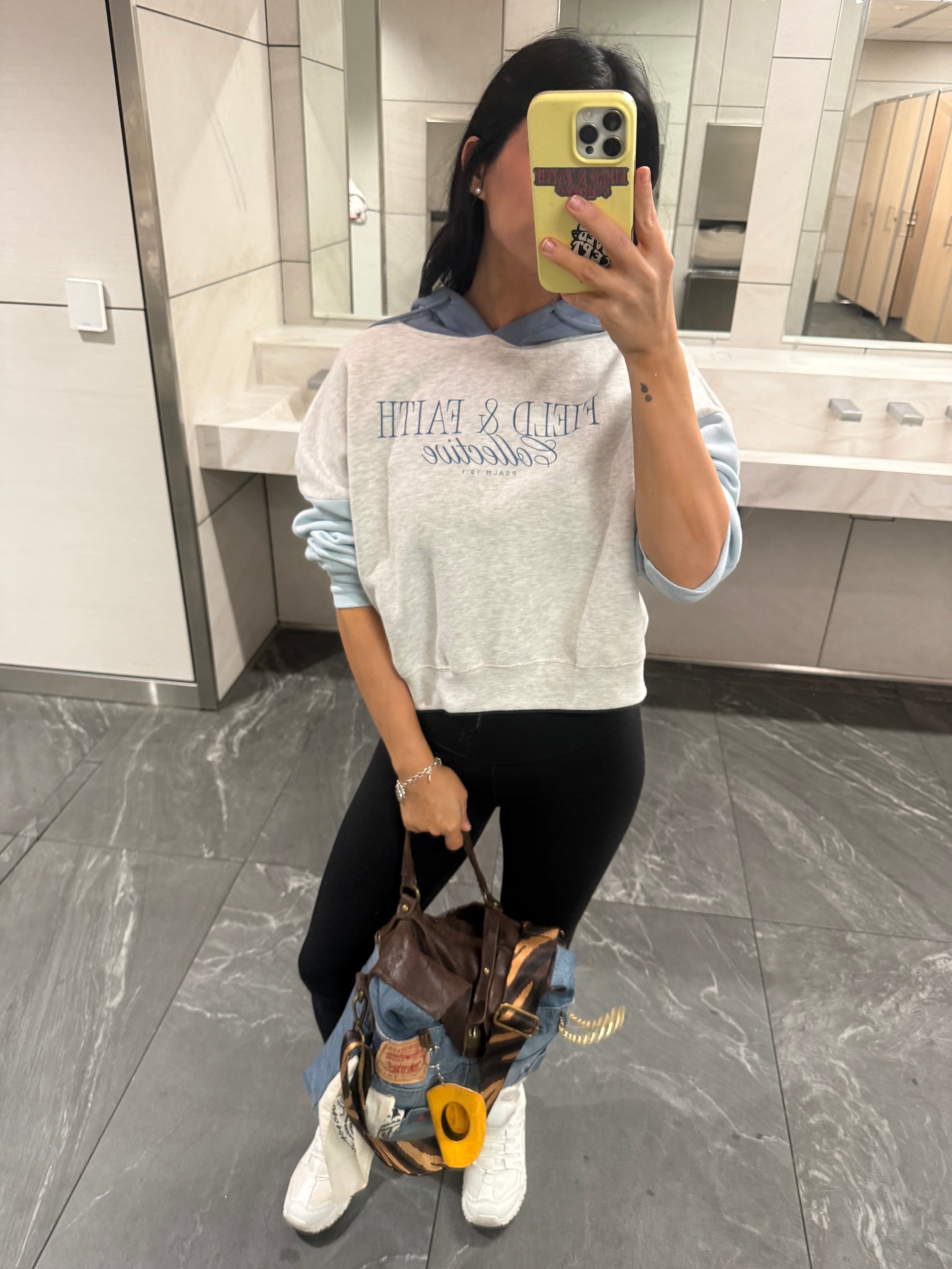 Field & Faith Color Block hoodie