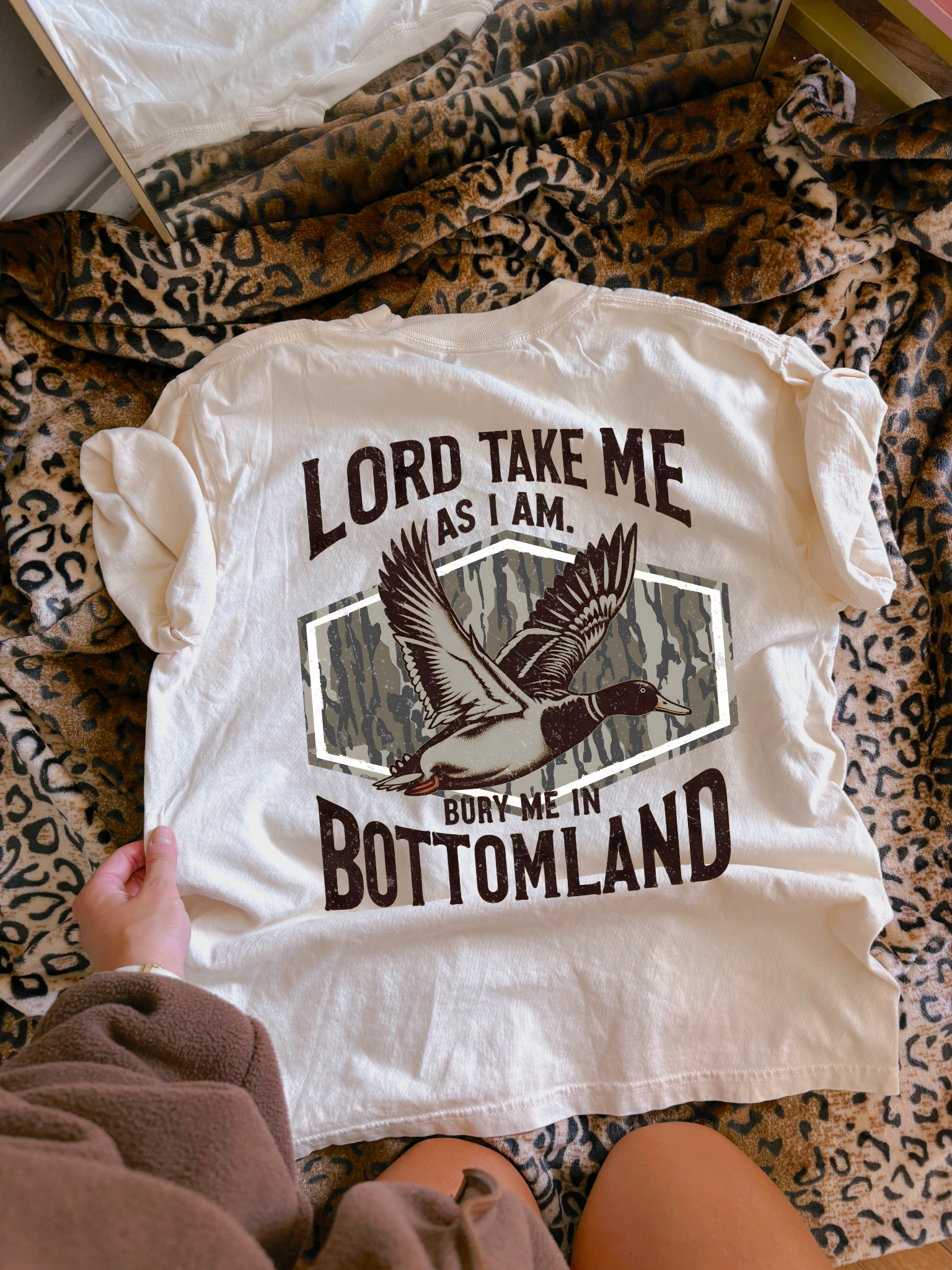 Lord Take Me As I Am Bury Me In Bottomland Tee (Kids)