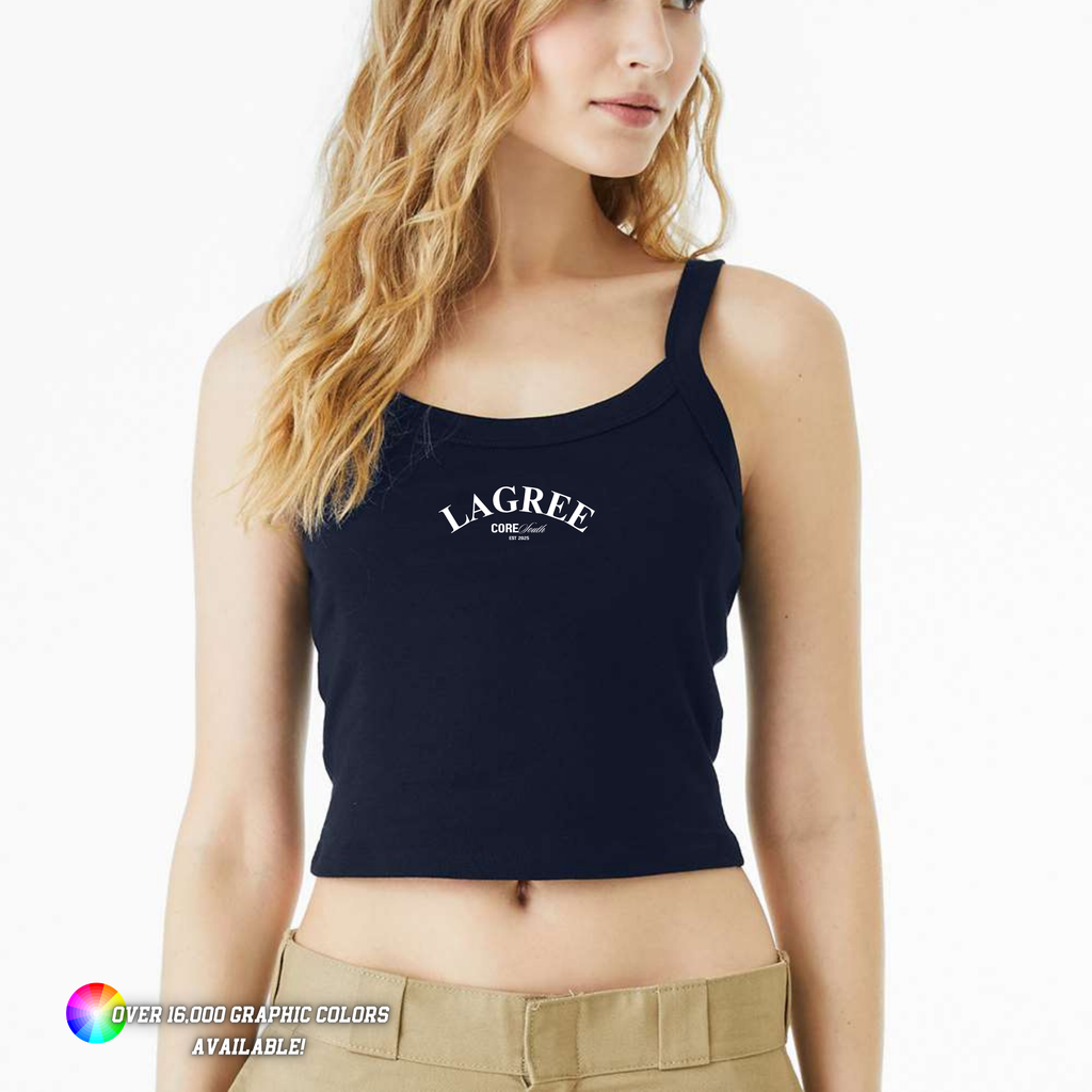 Custom BELLA + CANVAS Women's Micro Rib Spaghetti Strap Tank